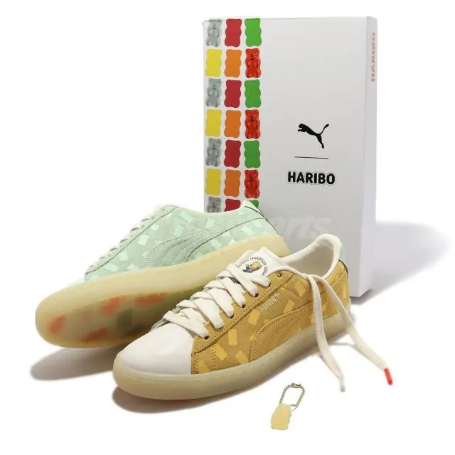 Puma Suede Wns Mix Haribo Whisper White Khaki Green Sued...