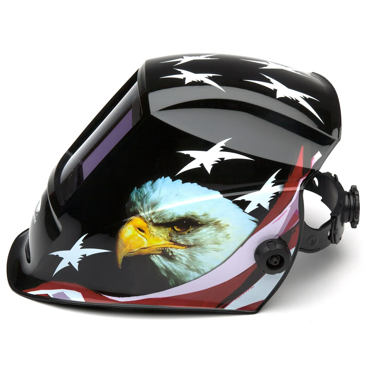 Pyramex Leadhead Auto-Darkening American Eagle Welding Helmet WHAM3030AE