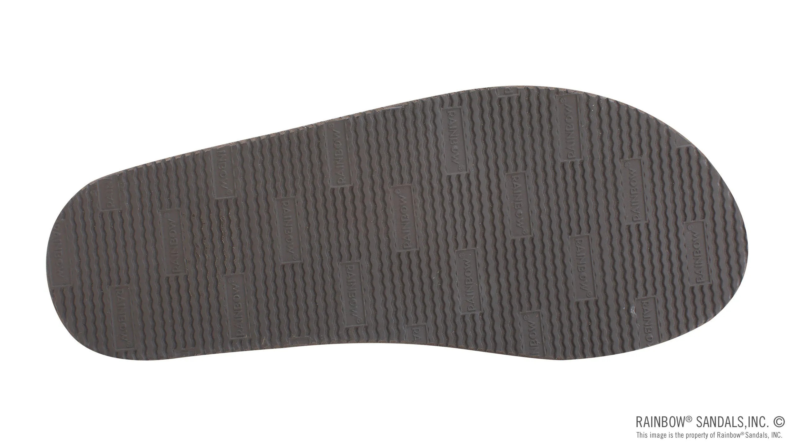 Rainbow Sandals Men's - Single Layer - 1 Strap - Expresso