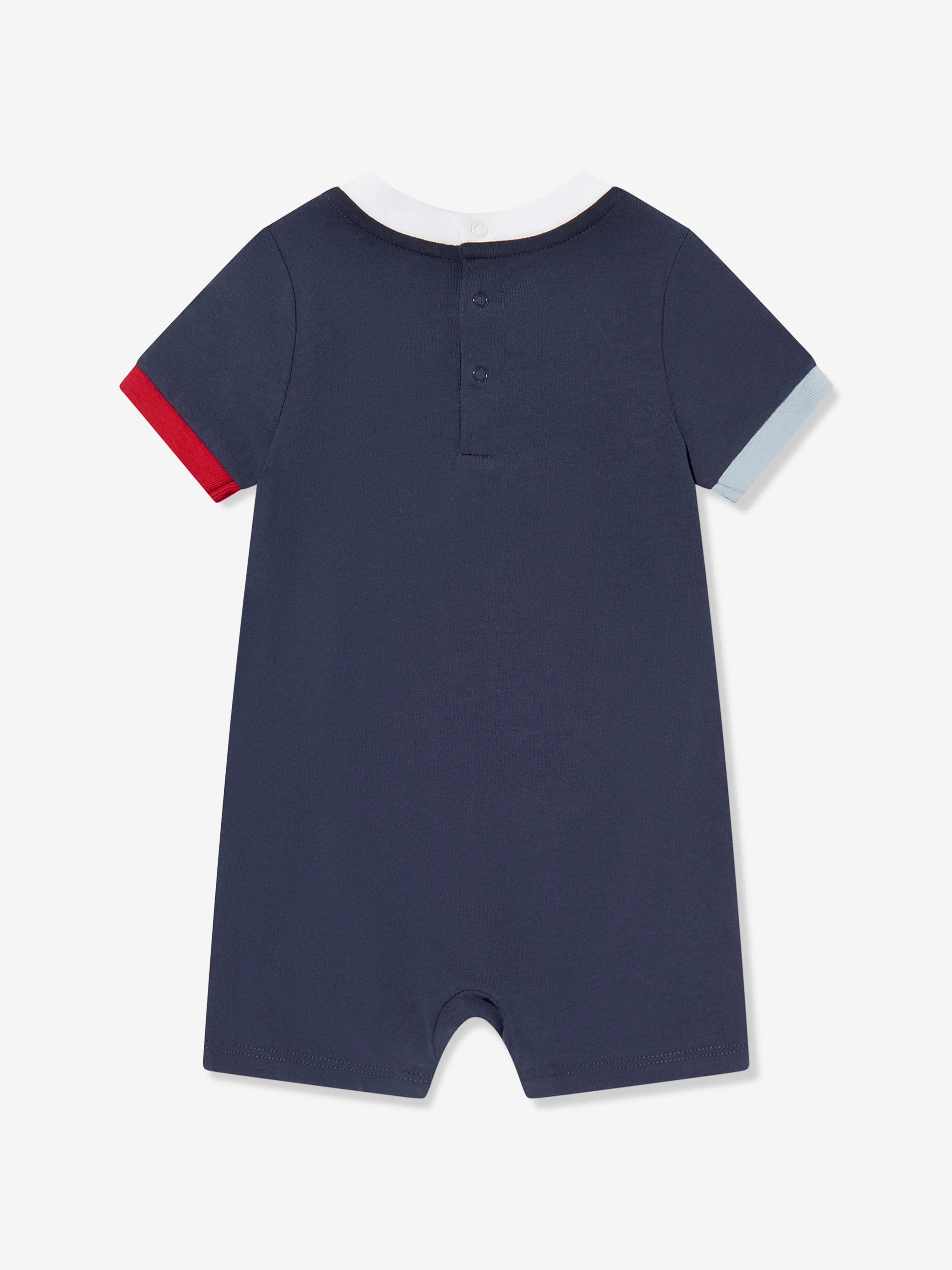 Ralph Lauren Baby Boys Sparkle Bear Romper in Navy