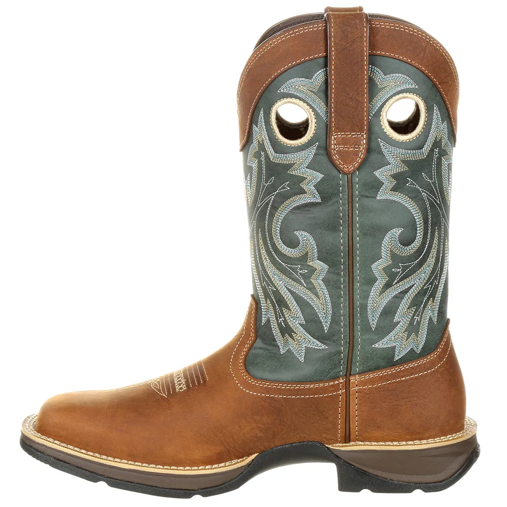 Rebel Square Toe Cowboy Boots