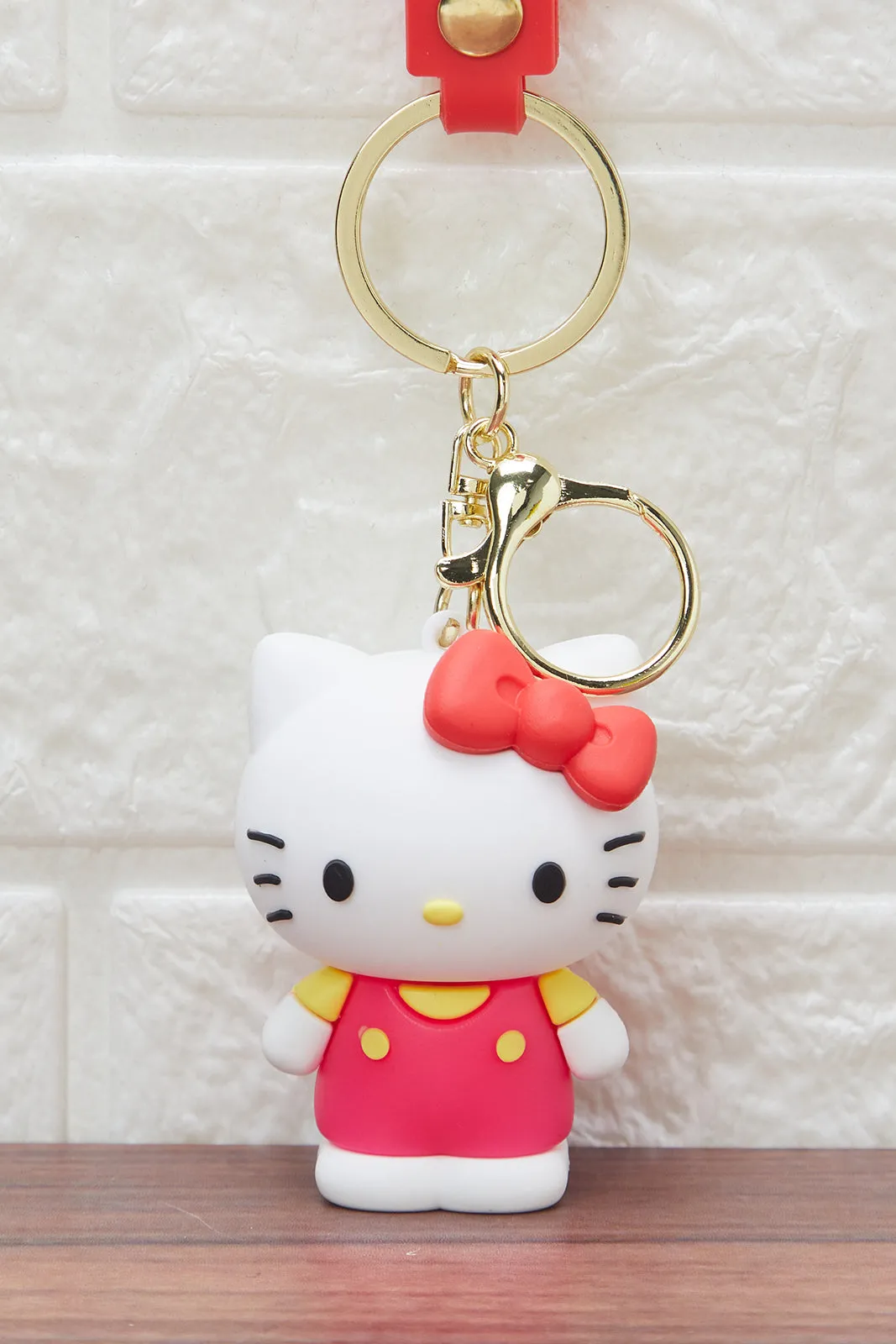 Red Hello Kitty Key Ring