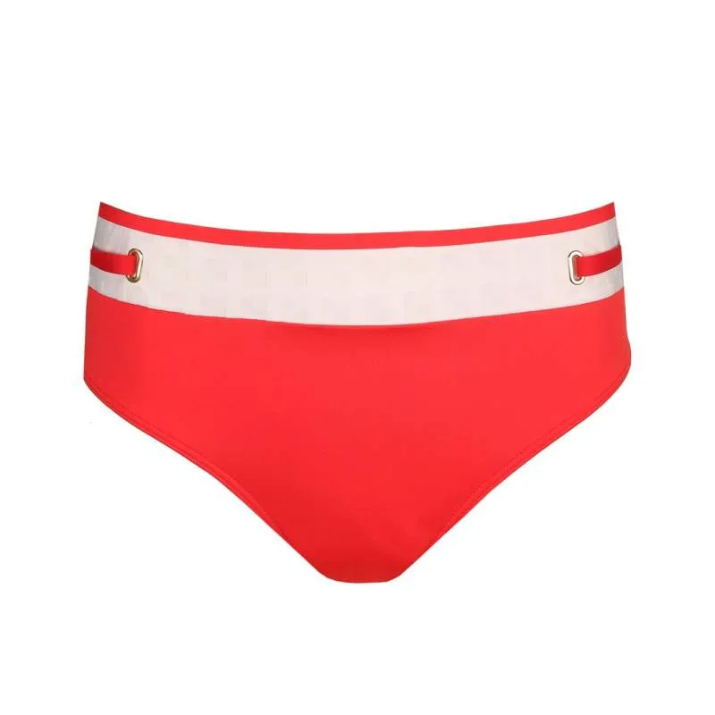 Red High Bikini Brief- Unas1 Primadonna Discount- Bikini plus size high 2023 Lëtzebuerg, Brugge, Bruges