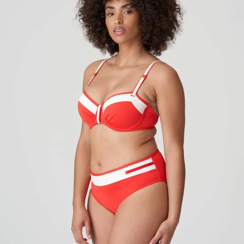 Red High Bikini Brief- Unas1 Primadonna Discount- Bikini plus size high 2023 Lëtzebuerg, Brugge, Bruges