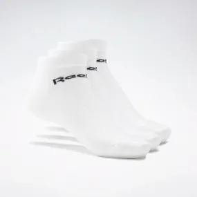 REEBOK ACTIVE CORE LOW CUT SOCKS 3 PACK - WHITE