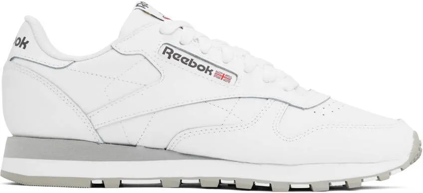 Reebok Classics White Classic Leather Sneakers