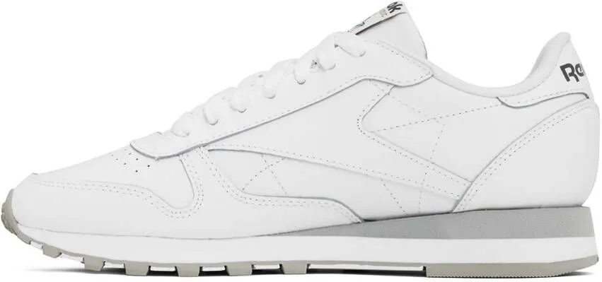 Reebok Classics White Classic Leather Sneakers