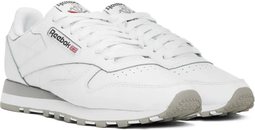 Reebok Classics White Classic Leather Sneakers