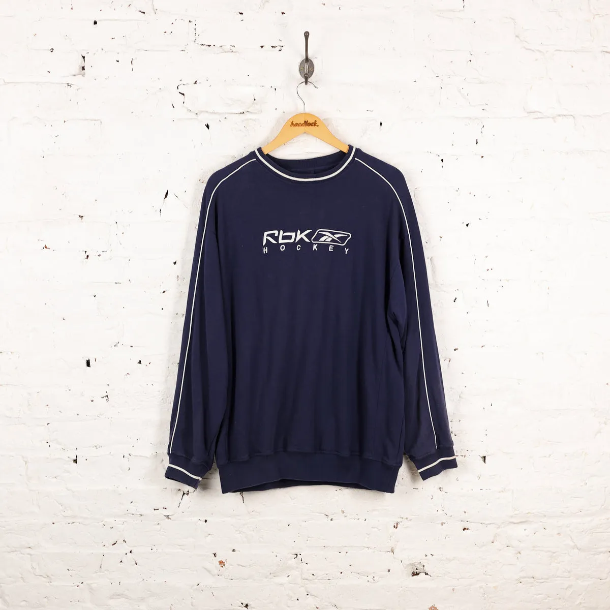 Reebok Hockey Sweatshirt - Blue - L
