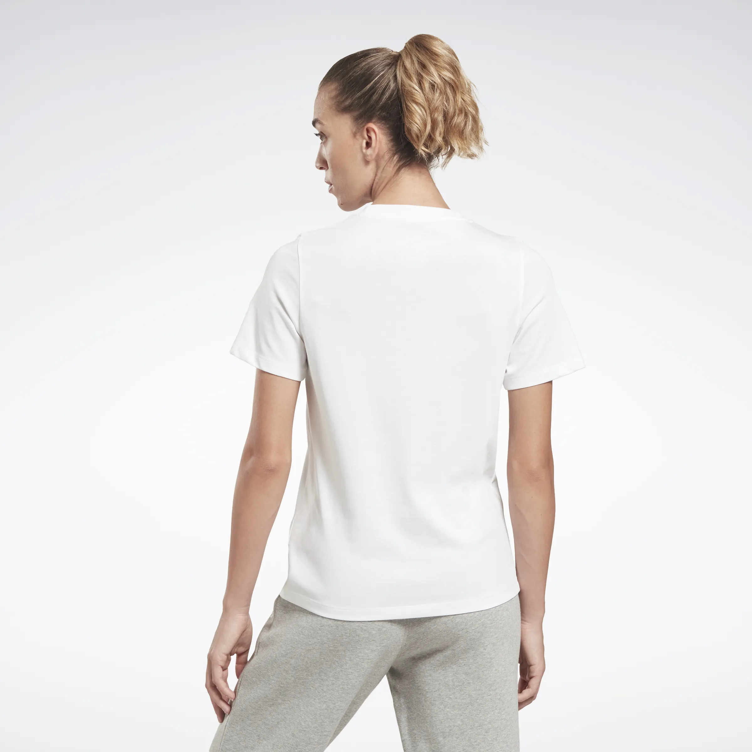 Reebok Identity T-Shirt White/Vector Blue