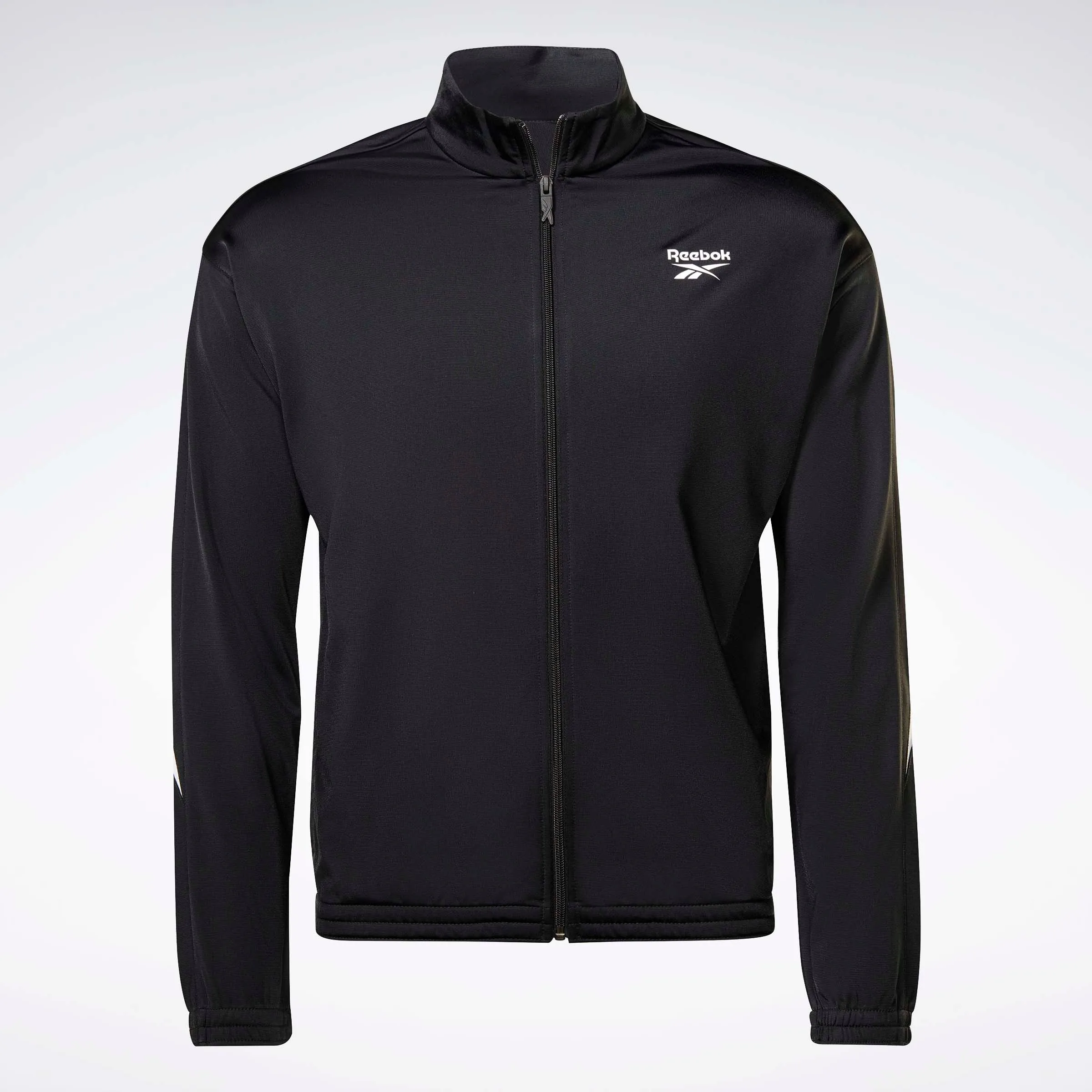 Reebok Identity Vector Knit Track Top Night Black/White