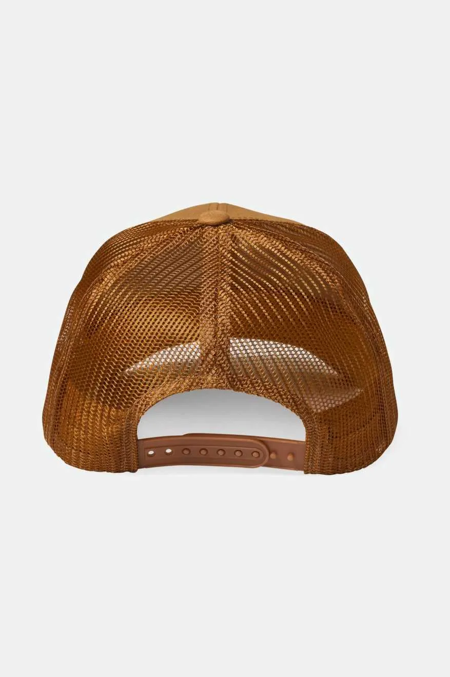 Regal Netplus Trucker Hat - Copper/Copper