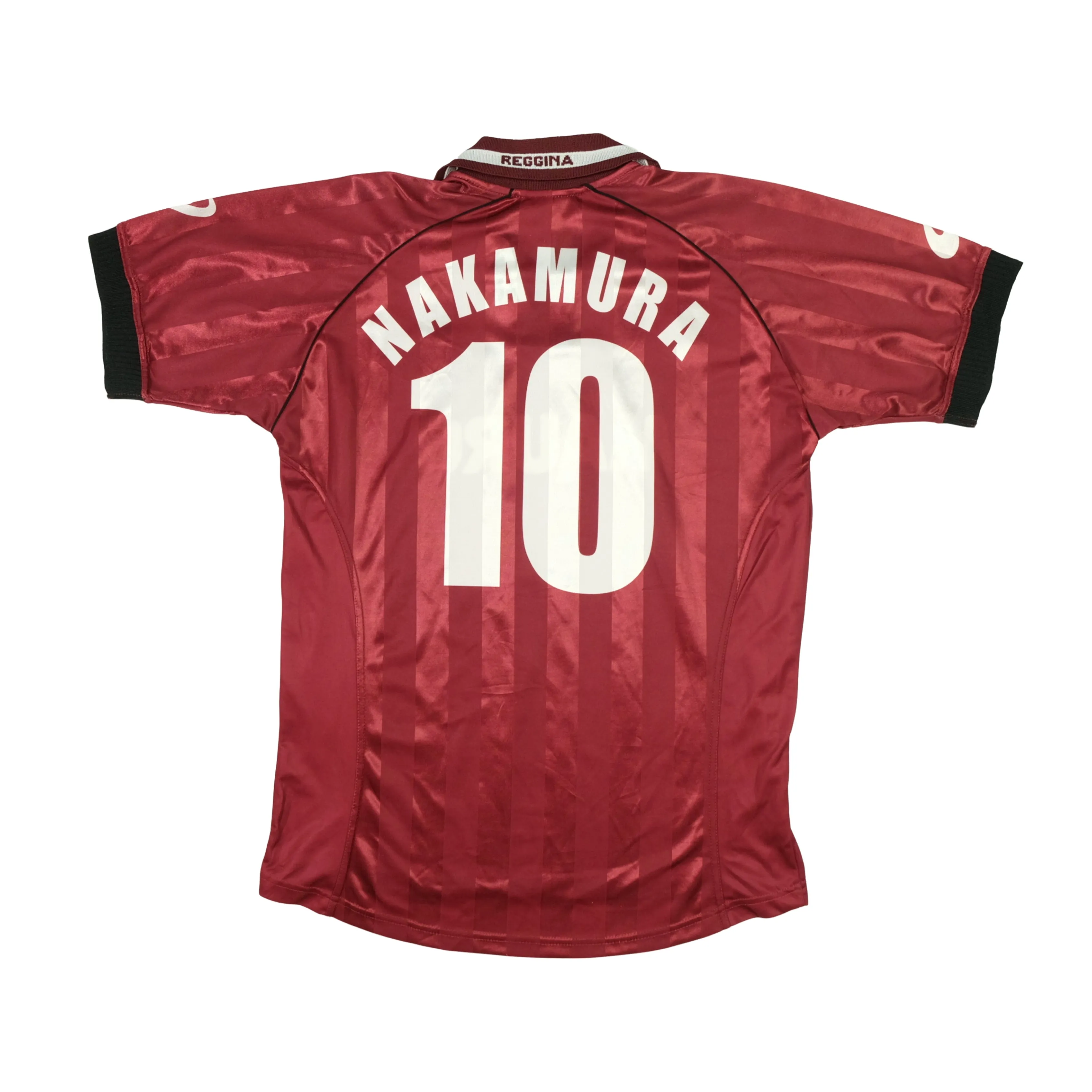 Reggina Nakamura Asics Original 2002/2003 Original Home Football Shirt Large