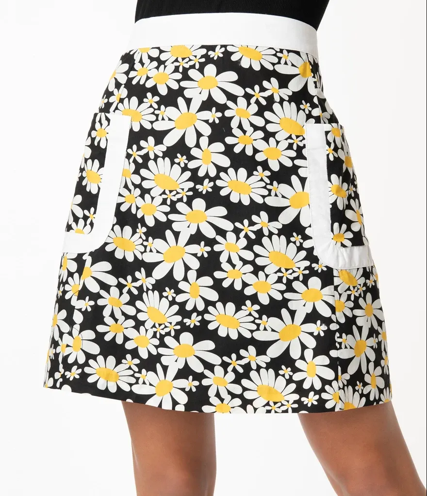 Retro Daisy Skirt