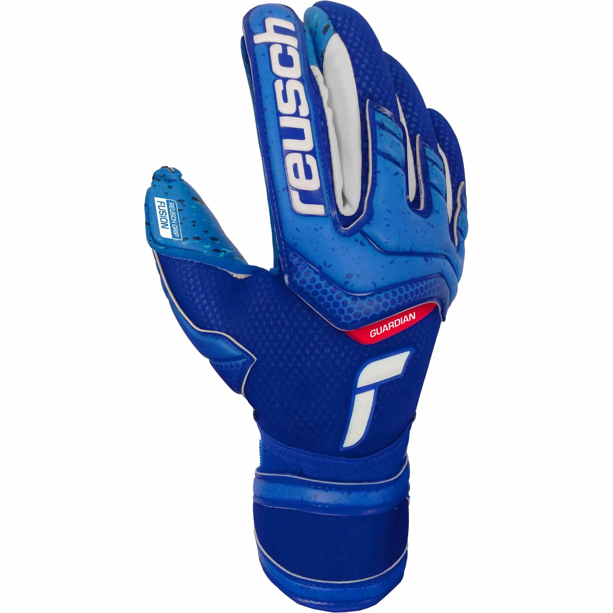 Reusch Attrakt Fusion Finger Support Guard junior gants de gardien de soccer