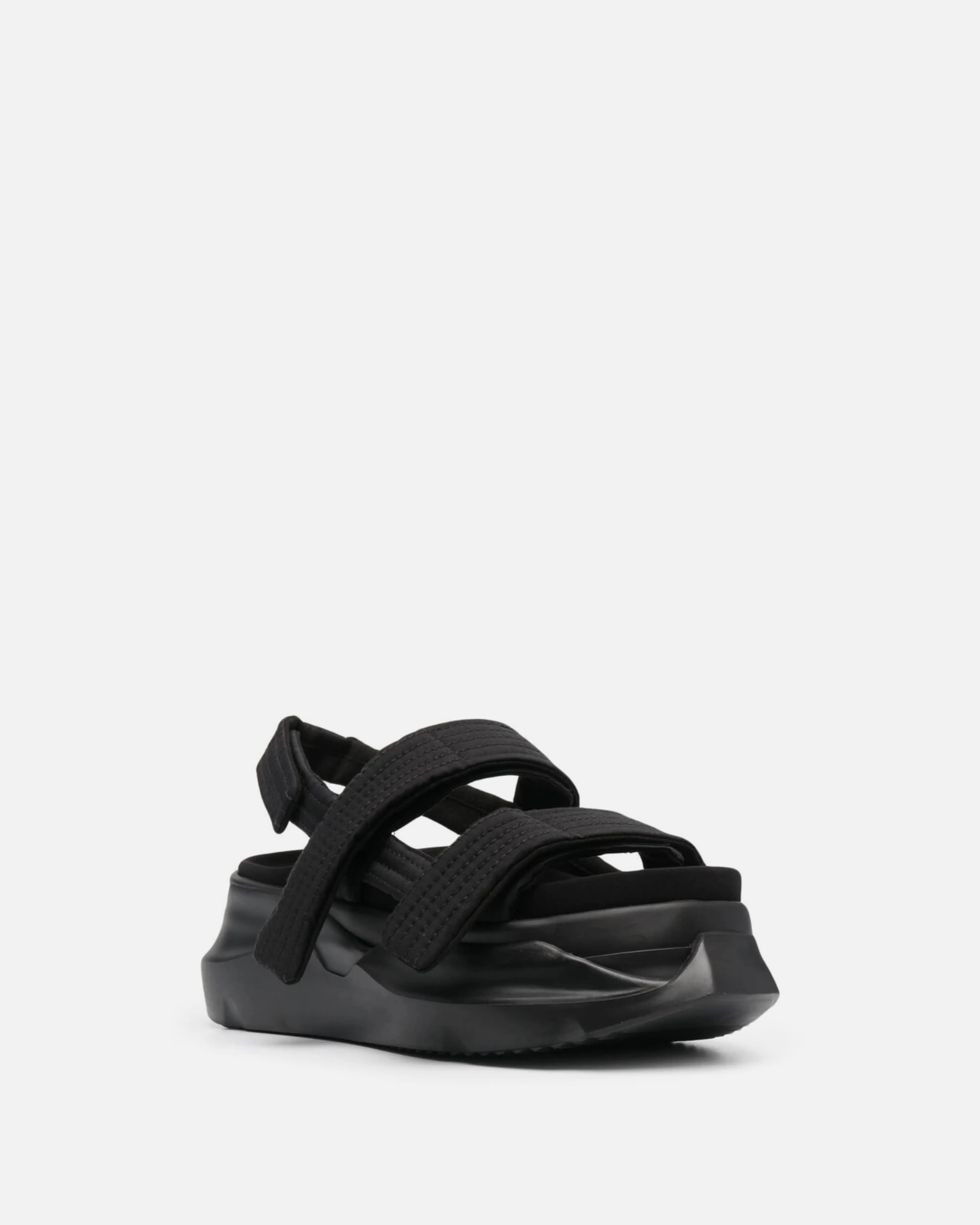 Rick Owens DRKSHDW Abstract Sandals in Black