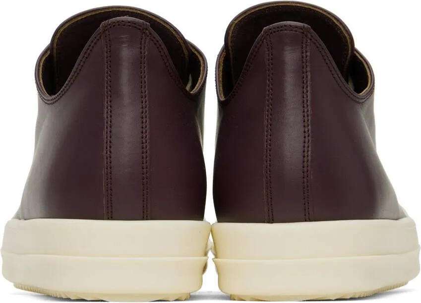 Rick Owens Purple Low Sneakers