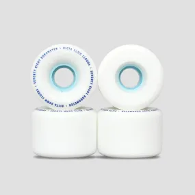 Ricta 60mm 78A Clouds Skateboard Wheels White / Blue