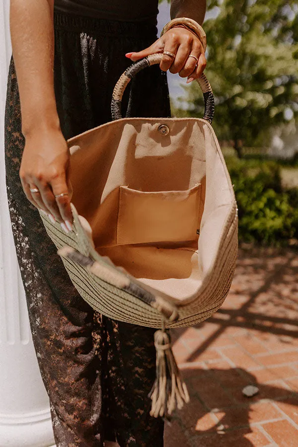 Ride The Tide Woven Tote
