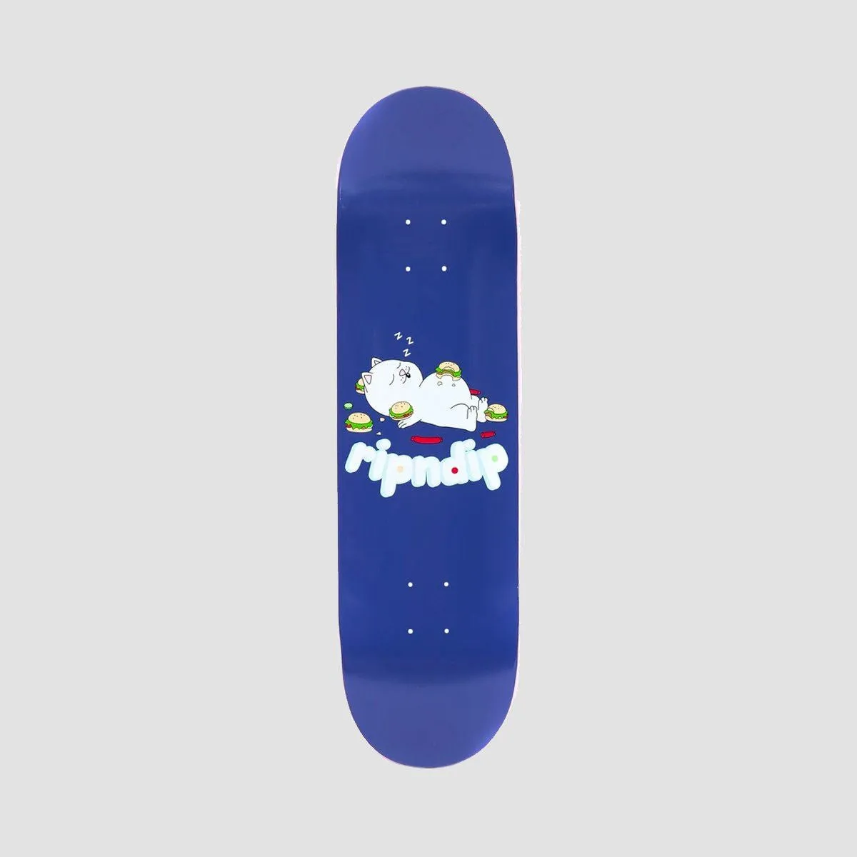 Ripndip Fat Hungry Baby Skateboard Deck Purple - 8