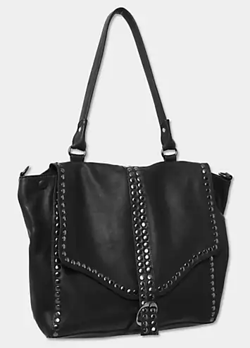 Rock Steady Washed Leather Bag by Joe Browns | Look Again