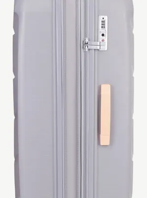 Rock TR-0239-GRY Tulum Grey Suitcase | Holiday Shop | George at ASDA