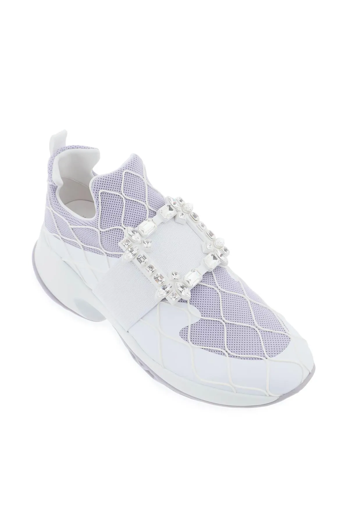 Roger Vivier    Roger Vivier Viv' Run Technical Sneakers