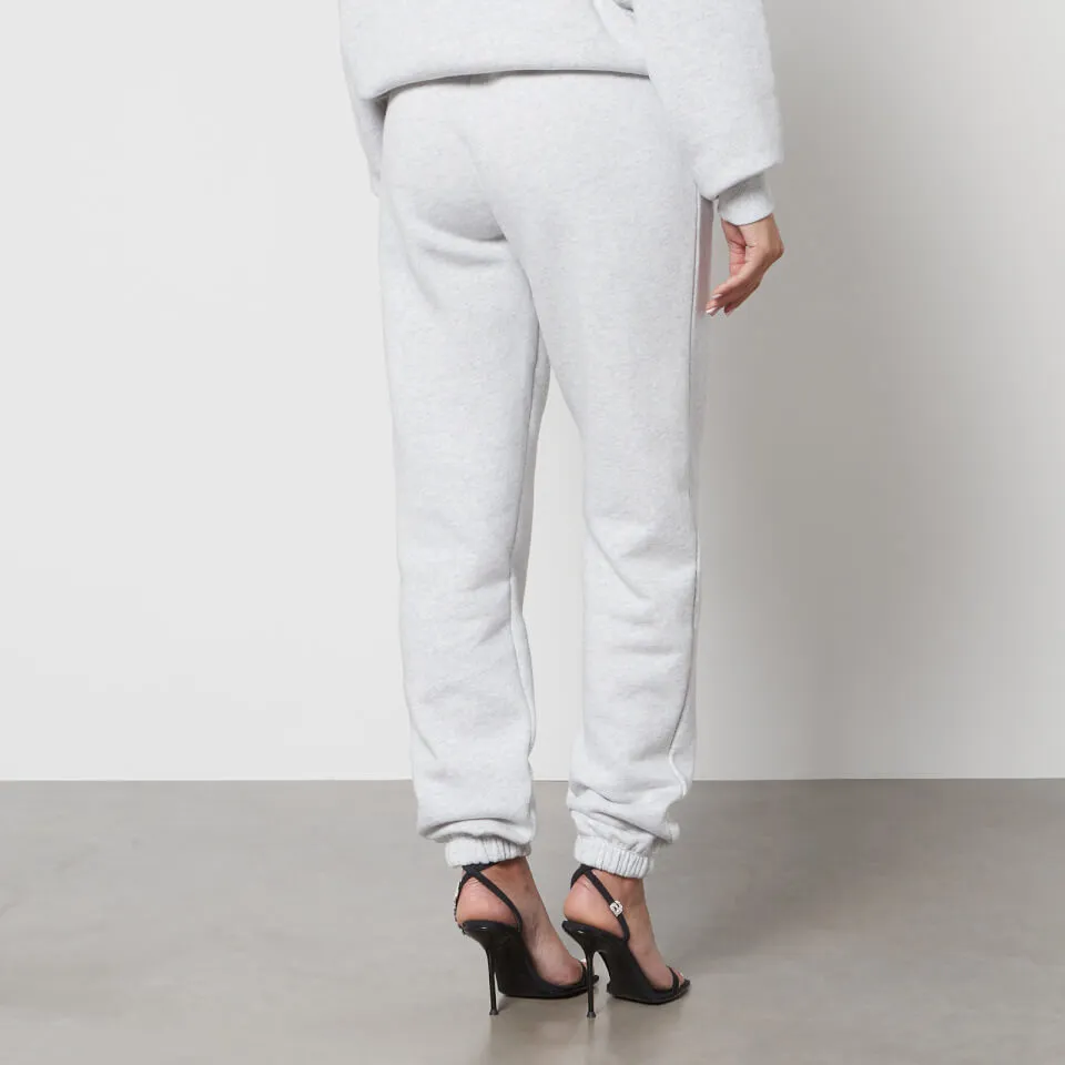 Rotate Sunday Logo-Embroidered Cotton-Jersey Joggers - S | Coggles