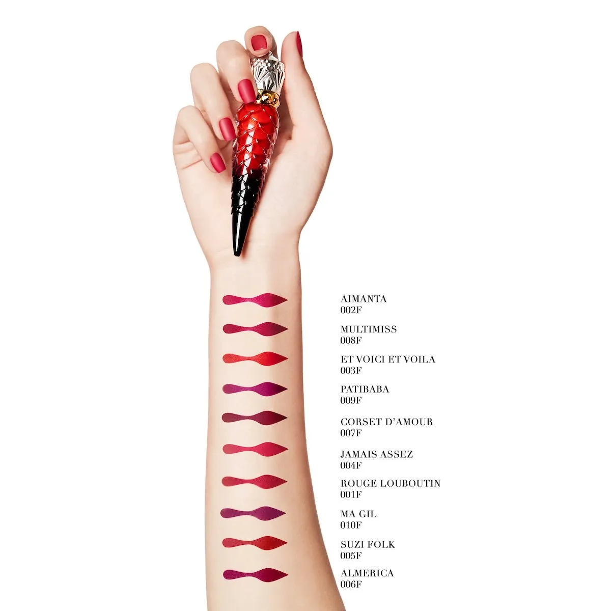 Rouge Louboutin Matte Fluids Matte liquid lipstick - Et Voici Et Voilà