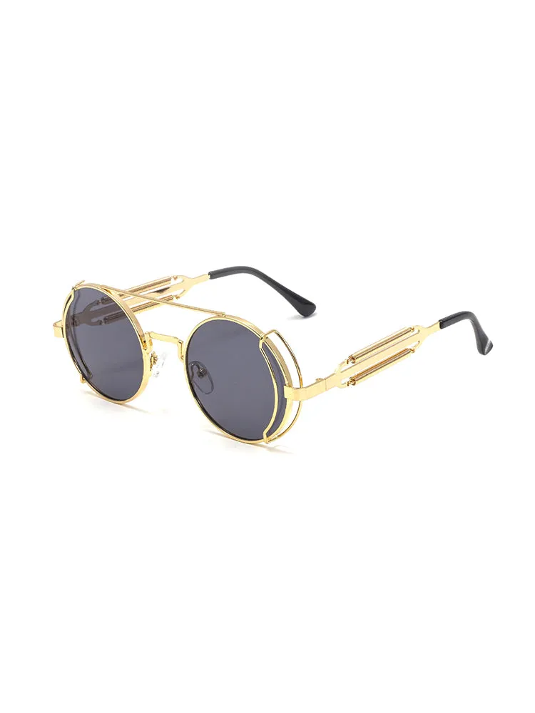  Round Frame Fashion Sunglasses   