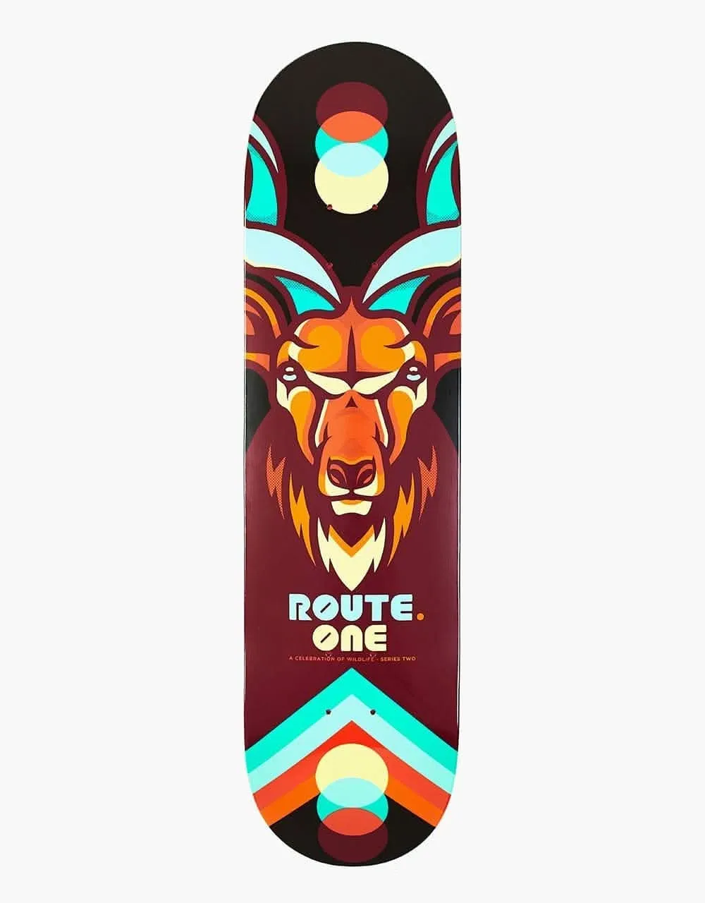 Route One Horned Beasts Skateboard Deck - 8