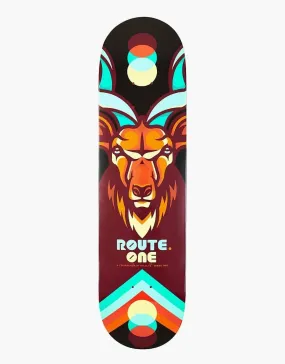 Route One Horned Beasts Skateboard Deck - 8