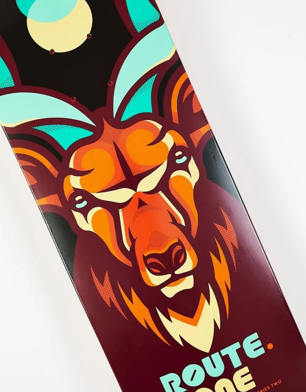 Route One Horned Beasts Skateboard Deck - 8