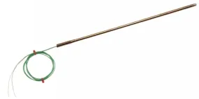 RS PRO Type K Mineral Insulated Thermocouple 250mm Length, 2mm Diameter → +1100°C