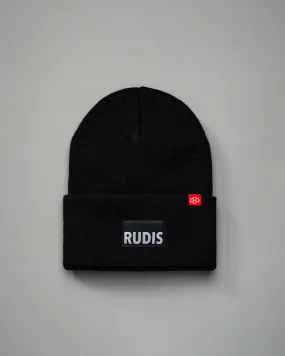 RUDIS Wordmark Foldover Beanie-