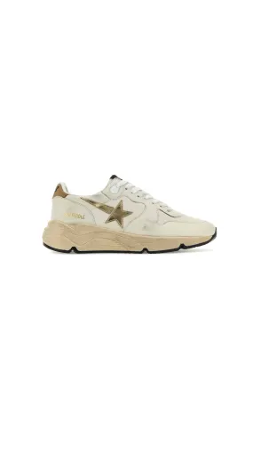 Running Sole Sneakers - Beige