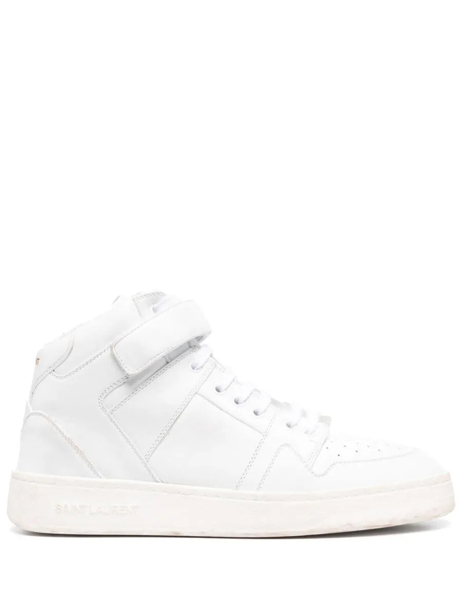 Saint Laurent    Saint Laurent Lax Leather Sneakers