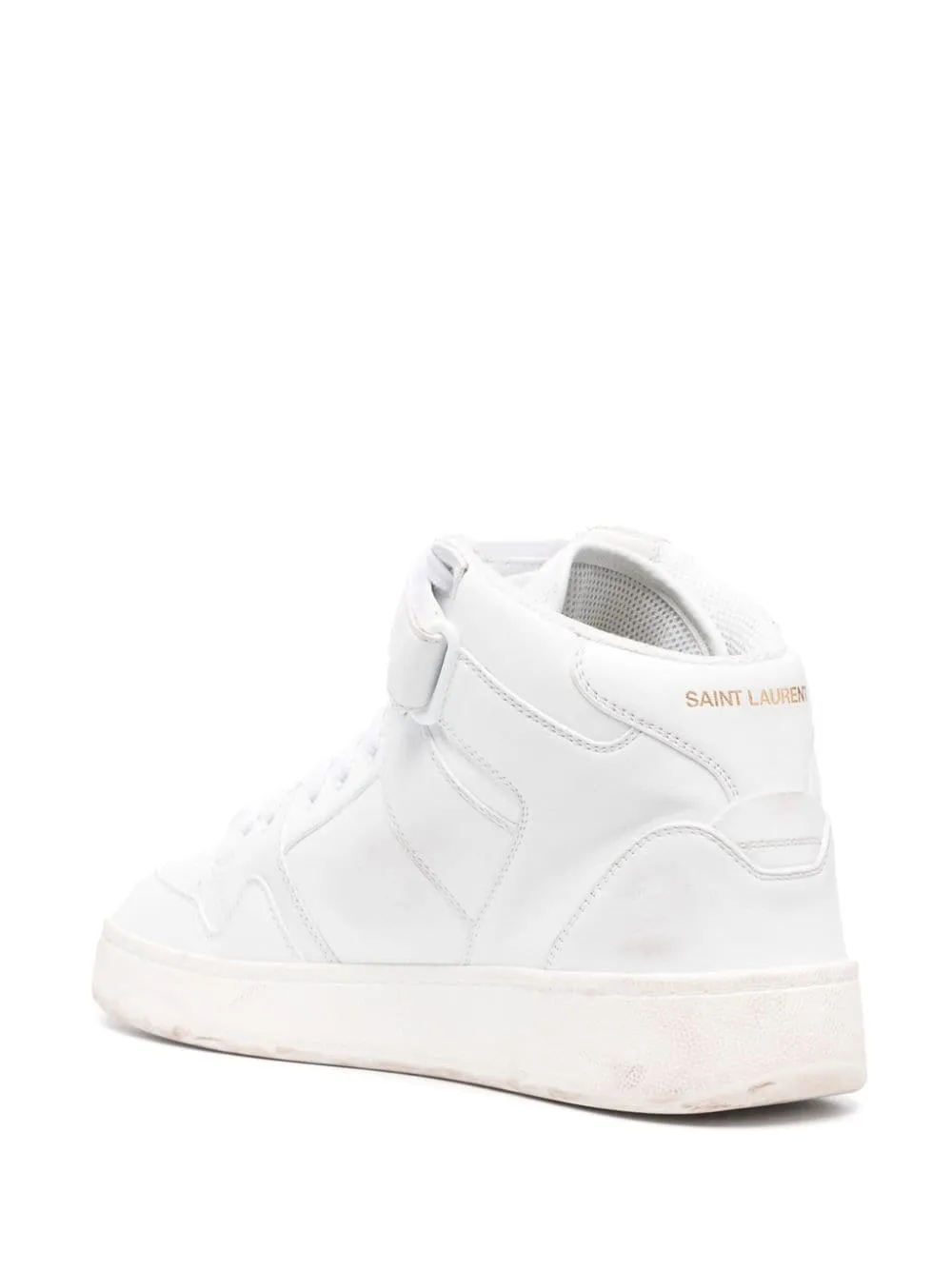 Saint Laurent    Saint Laurent Lax Leather Sneakers
