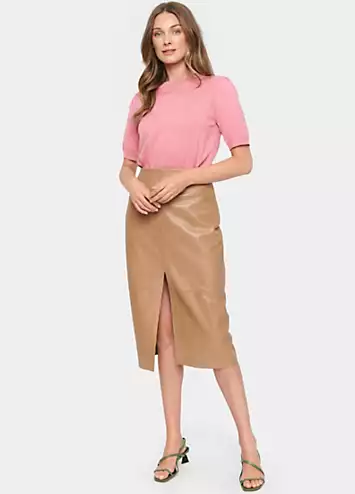 Saint Tropez Mila Short Sleeve Crew Neck Pullover | Grattan
