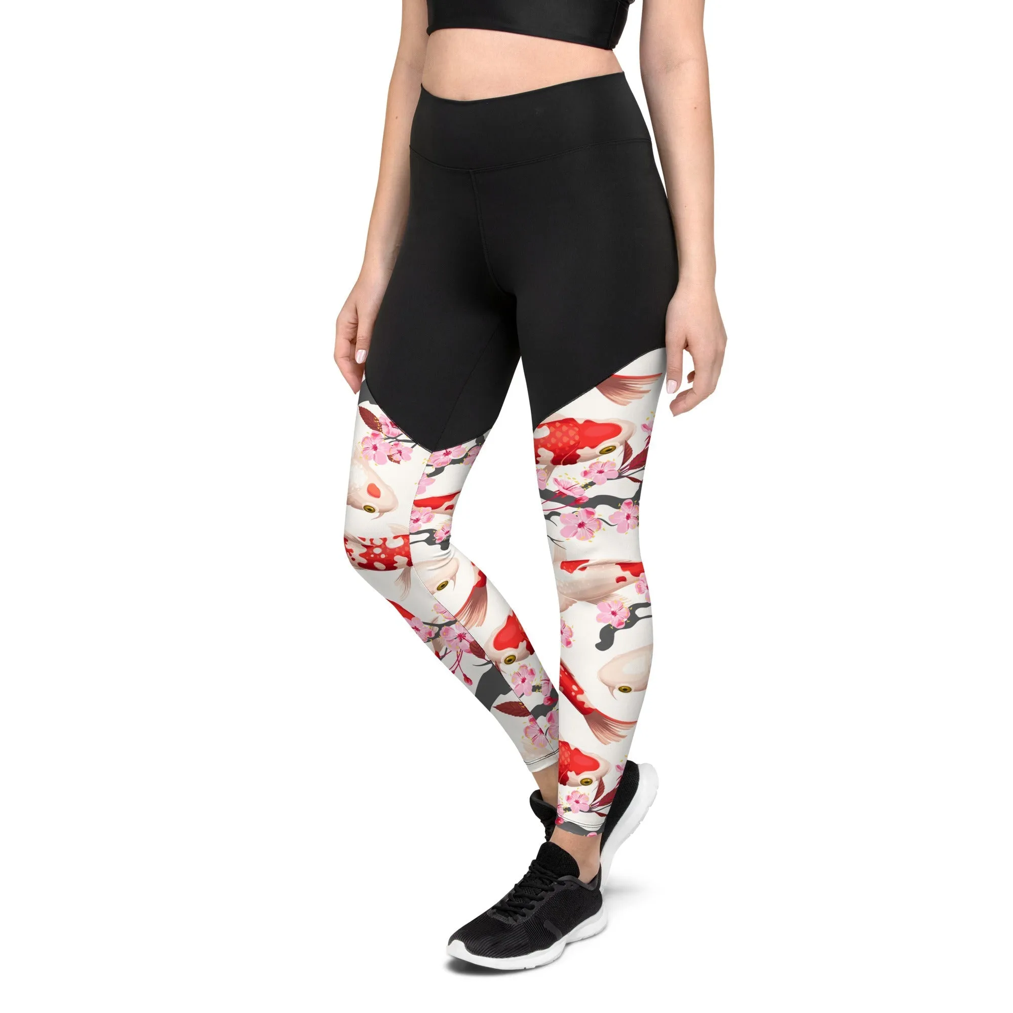 Sakura Koi Compression Leggings