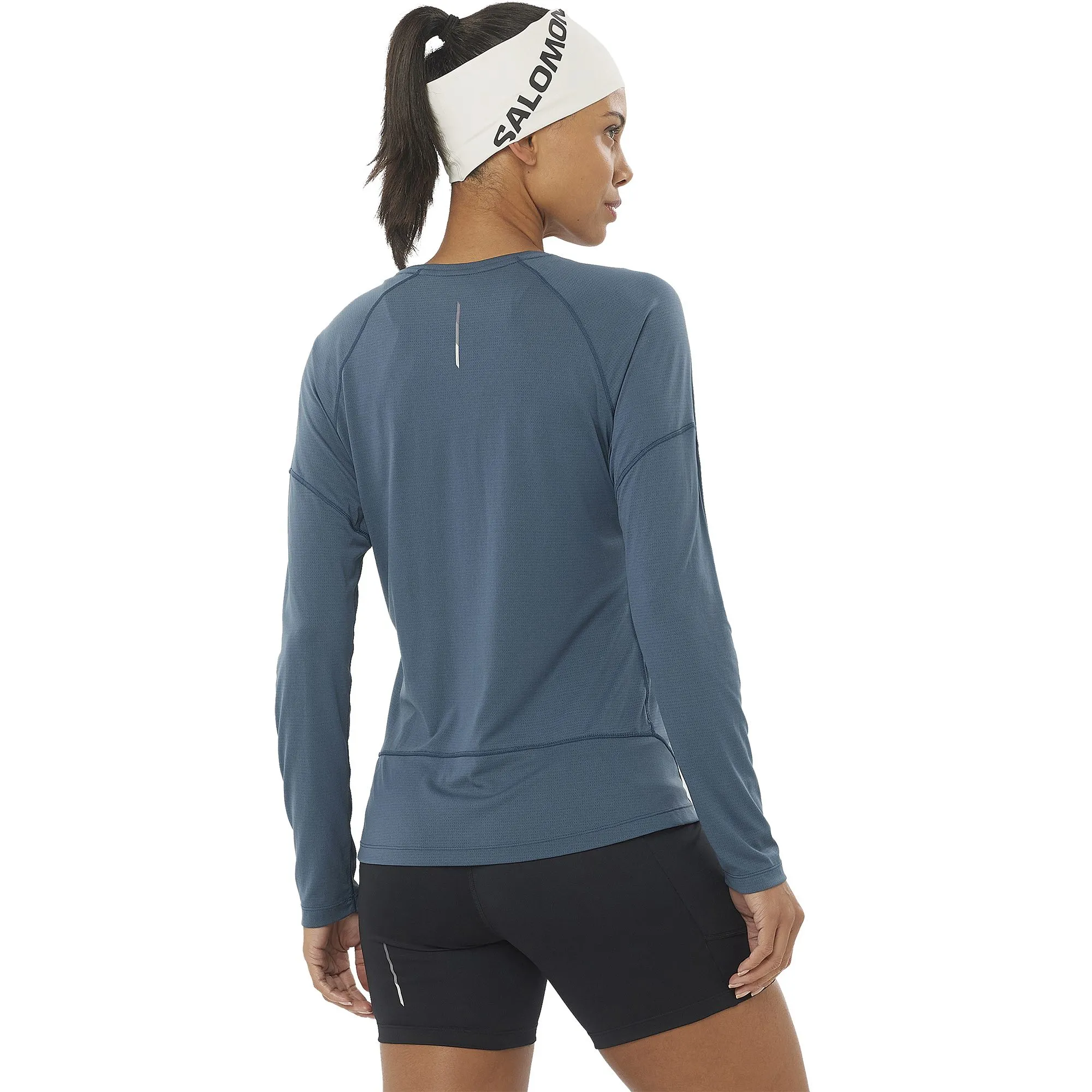 Salomon - Cross Run Longsleeve Women midnight navy