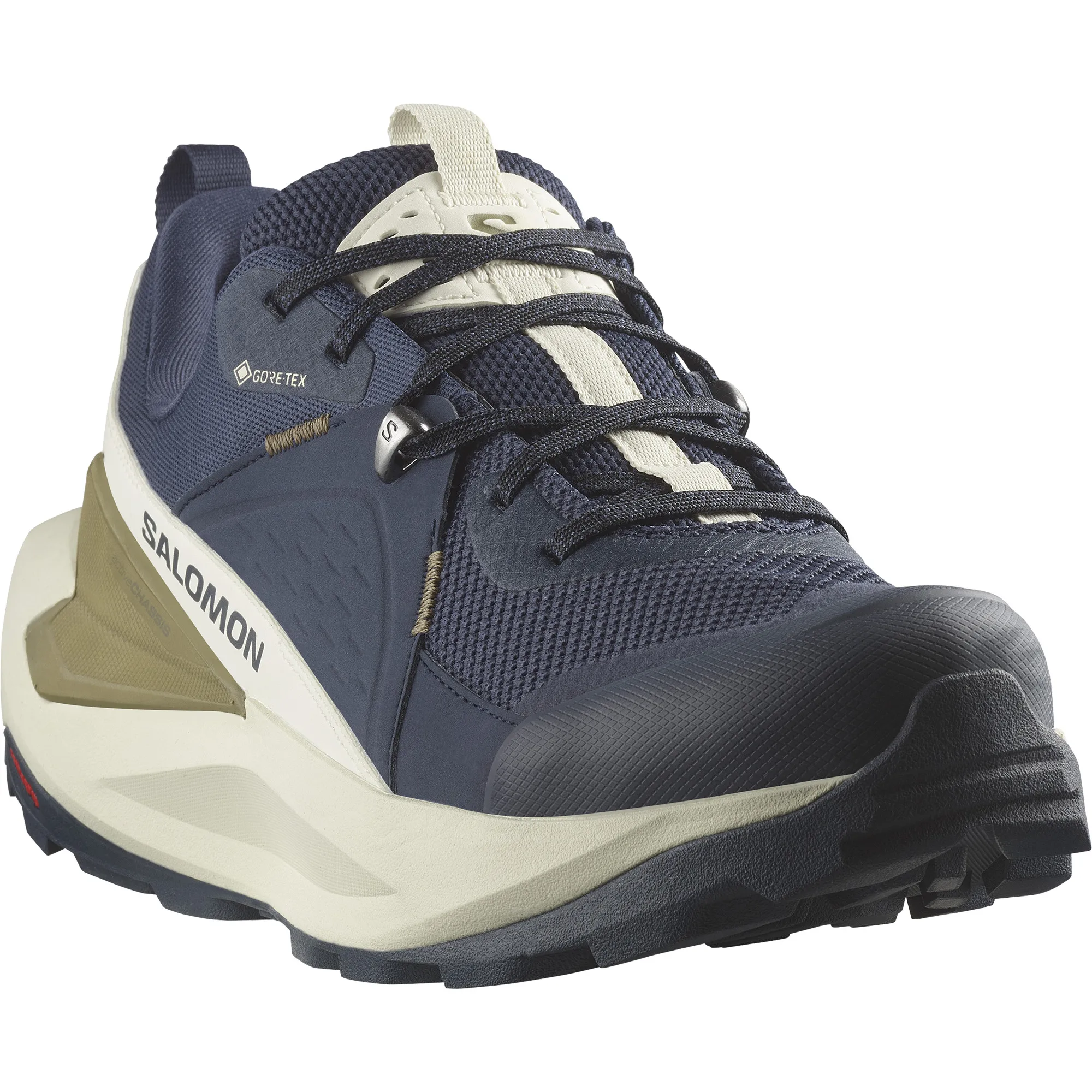 Salomon Men's Elixir GORE-TEX Blue Nights/Almond Milk/Gothic Olive | Buy Salomon Men's Elixir GORE-TEX Blue Nights/Alm