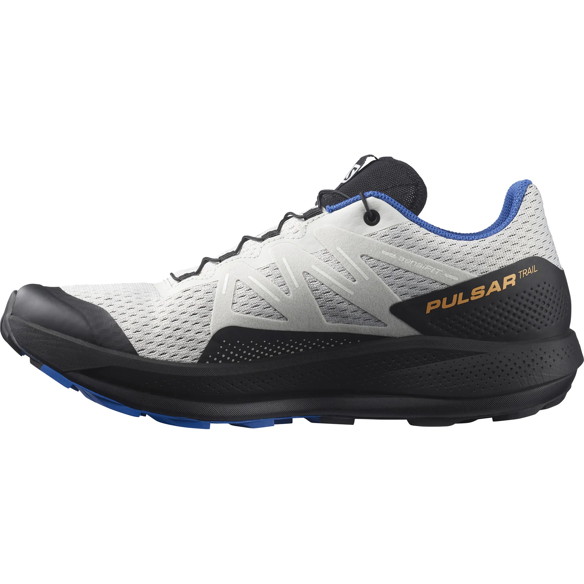 Salomon Men's Pulsar Trail Lunar Rock/Black/Dazzling Blue | Buy Salomon Men's Pulsar Trail Lunar Rock/Black/Dazzling B