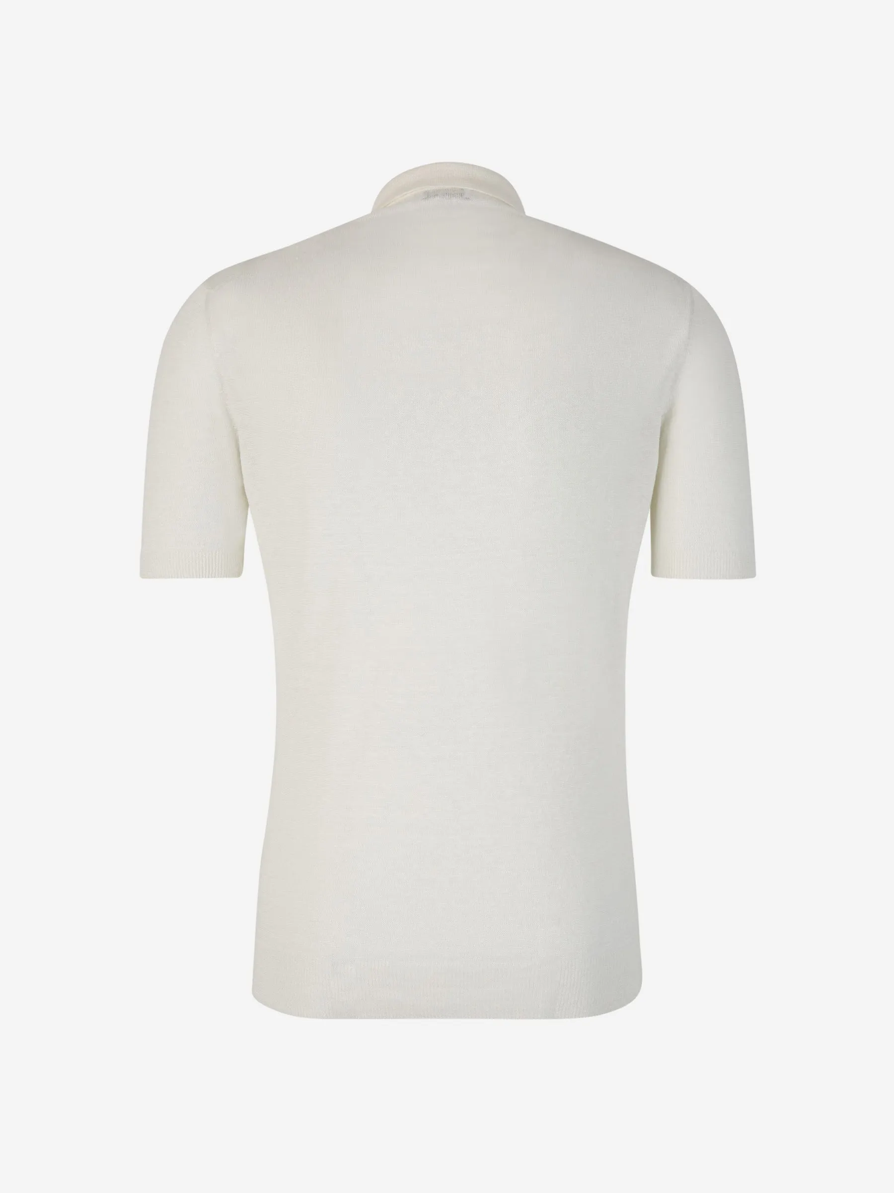 Santa Eulalia Linen Knit Polo 