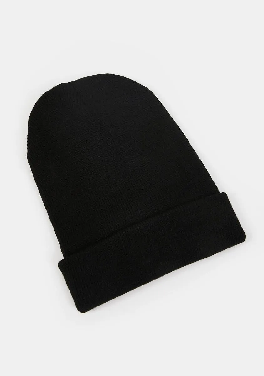 Satanic Thinking Horn Beanie-