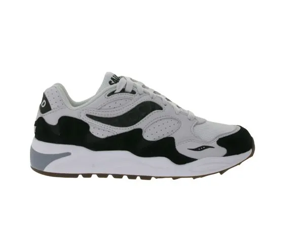 Saucony Grid Shadow sneakers retrò da donna e da uomo comode sneakers S70773-3 Bianco