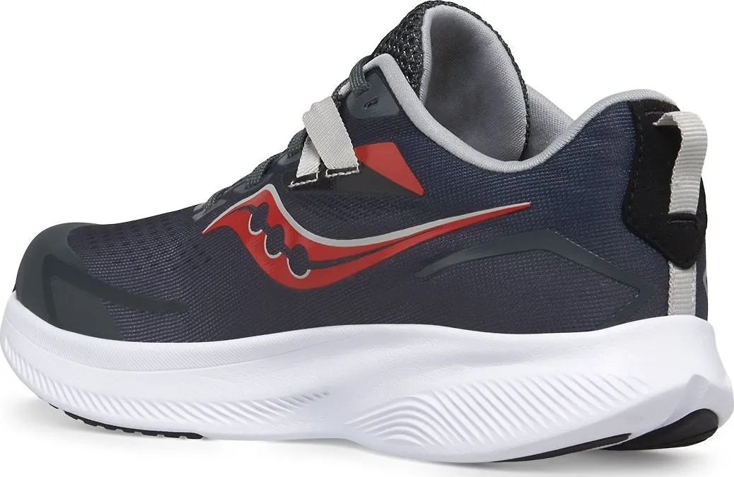 Saucony Kids' Ride 15 Grey/Black/Red | Buy Saucony Kids' Ride 15 Grey/Black/Red here | Outnorth