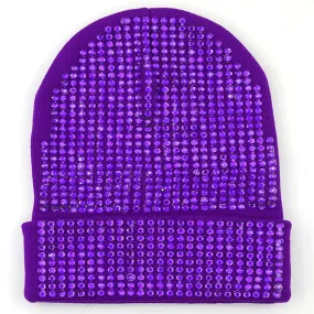 Scarlet Beanie in Purple