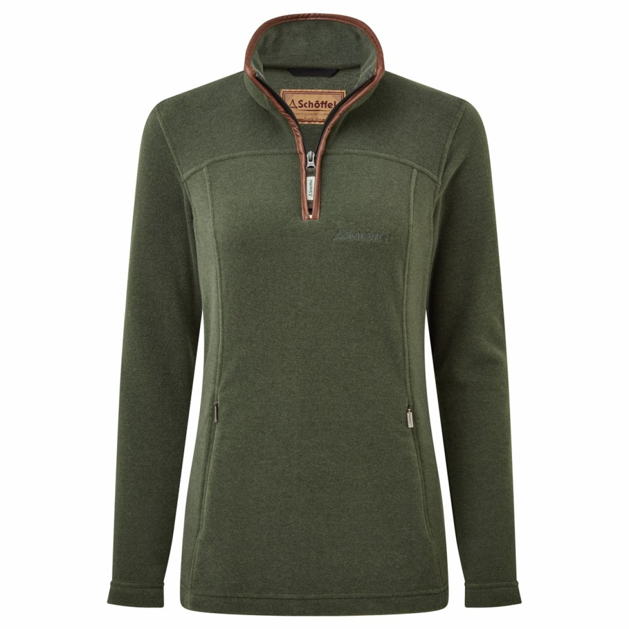 Schoffel Tilton 1/4 Zip Fleece Cedar