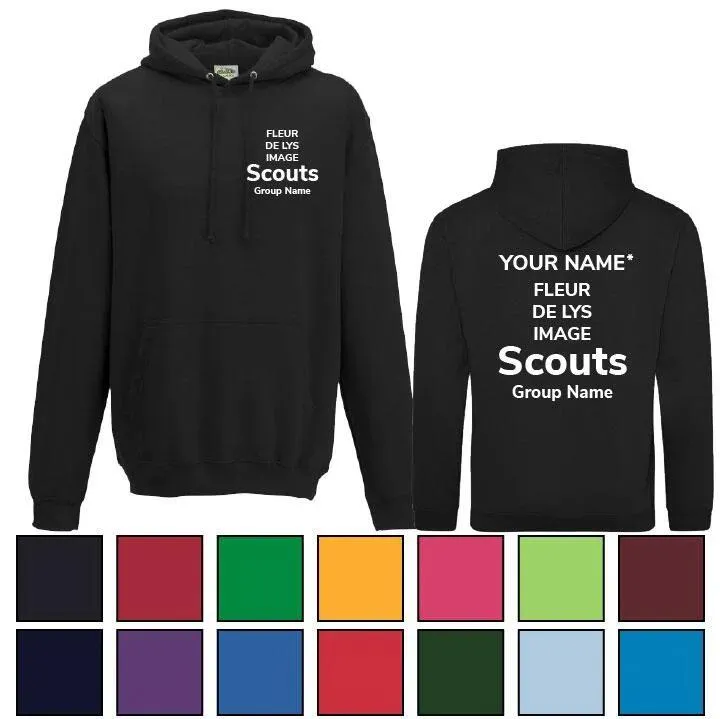 Scout Group Left Chest Printed FDL Hoodie - Youth